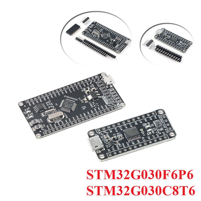 STM32G030F6P6 STM32G030C8T6 Development Board MCU Micro USB /w Unsoldered Pins shaving kit