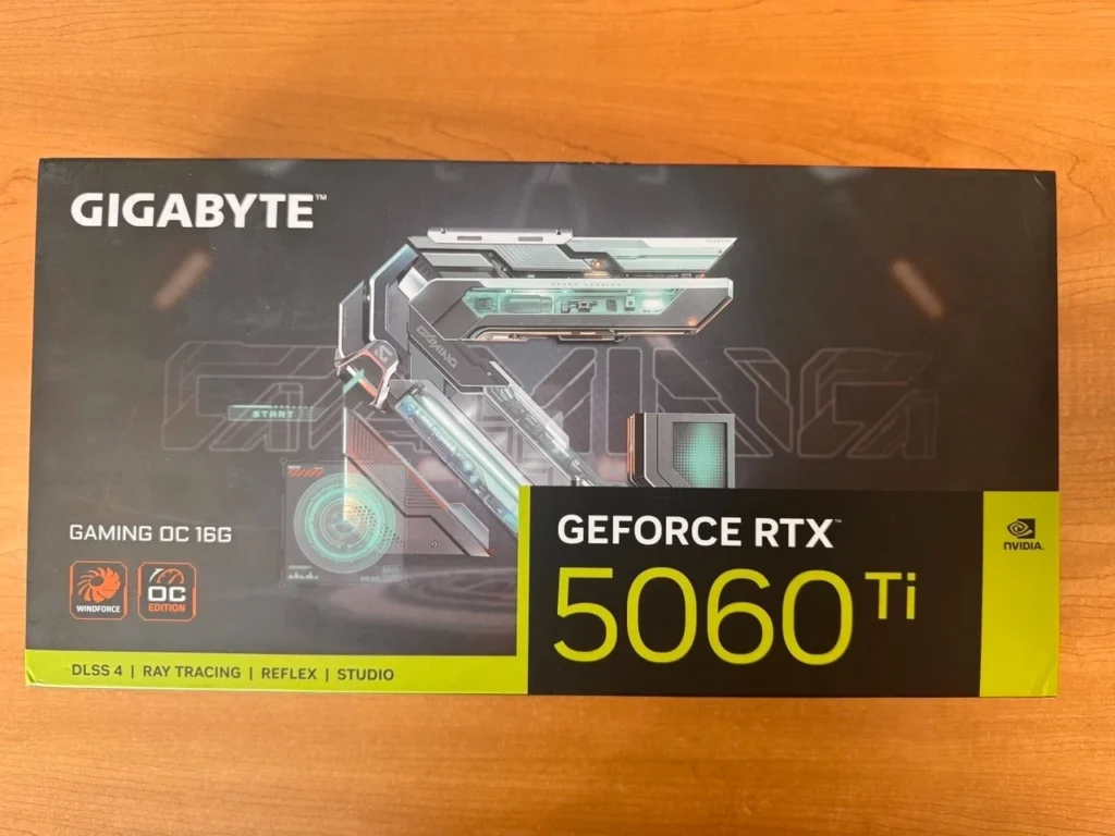 GIGABYTE GeForce RTX 5060 Ti GAMING OC 16G Graphics Card gigabyte geforce rtx 5060 ti gaming oc 16g graphics card
