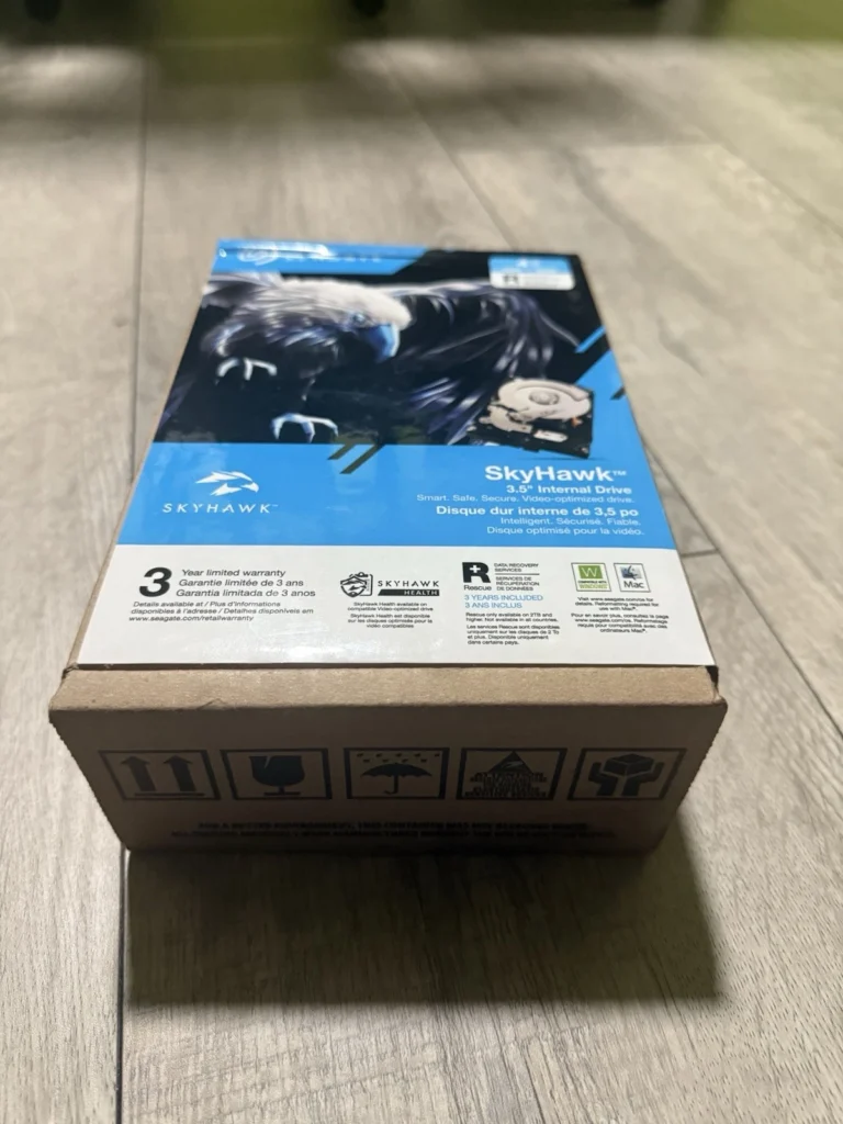 Seagate Skyhawk 4TB Video Internal Hard Drive HDD – 3.5 Inch SATA 6Gb/s 64 hgst hus724040ala640 hdd 4tb sata 6gb/s 7.5k 3.5" 512 b/s 0f19459 (100% health)